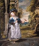 Jacob Jordaens Portrait of the Painter's Daughter Anna Catharina France oil painting artist